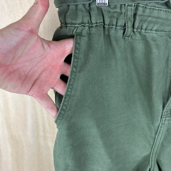 7 For All Mankind Green Elastic Waist Pants – Size 28 - Picture 4 of 6